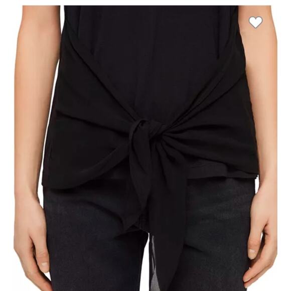 All Saints Black Yato Tee - Picture 5 of 7